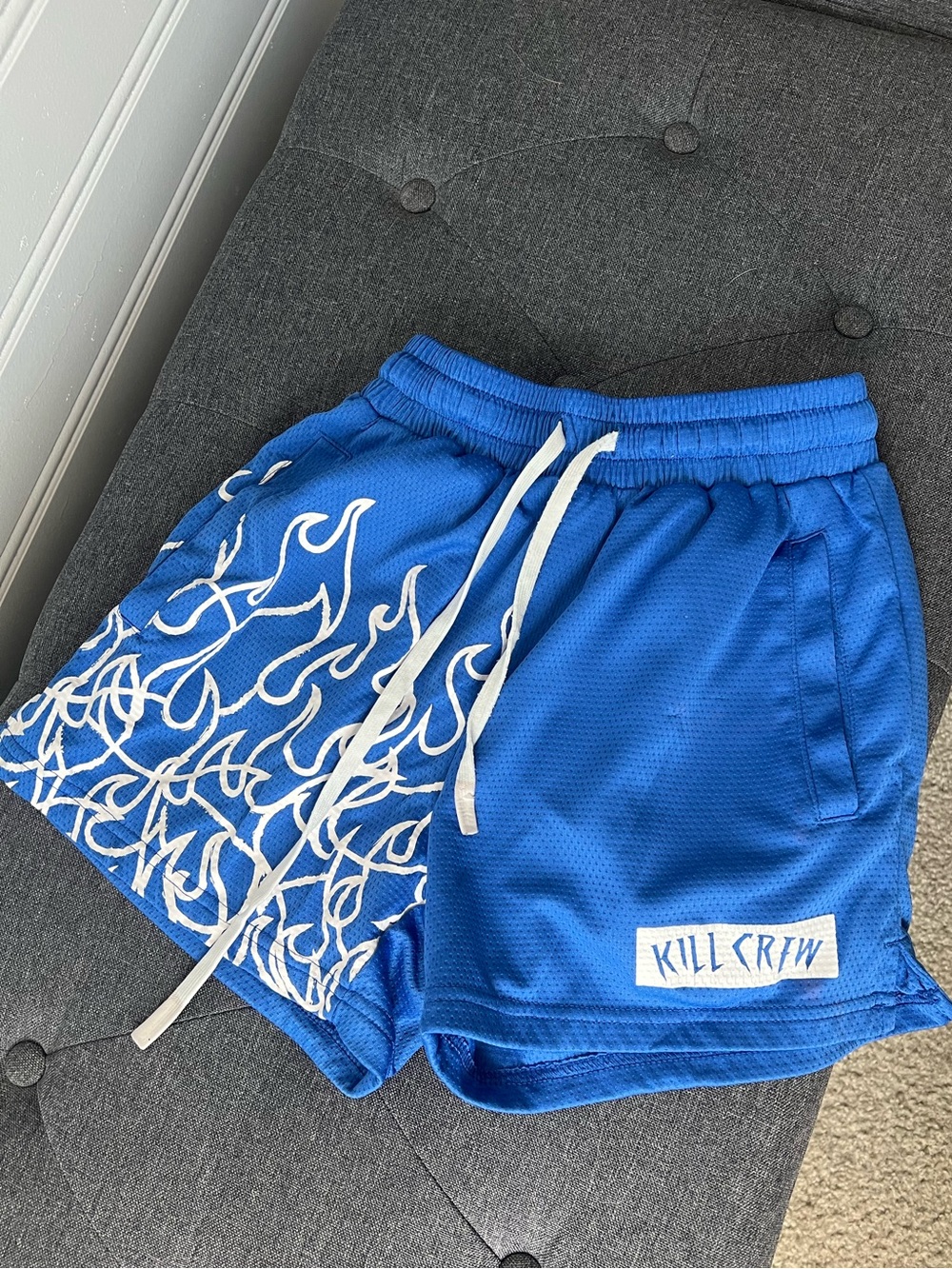 Kill Crew Blue Flame Shorts
